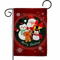 Patio Trasero 13 x 18.5 in. Holidays friends Garden Flag with Winter Christmas Double-Sided  Vertical Flags PA3910234